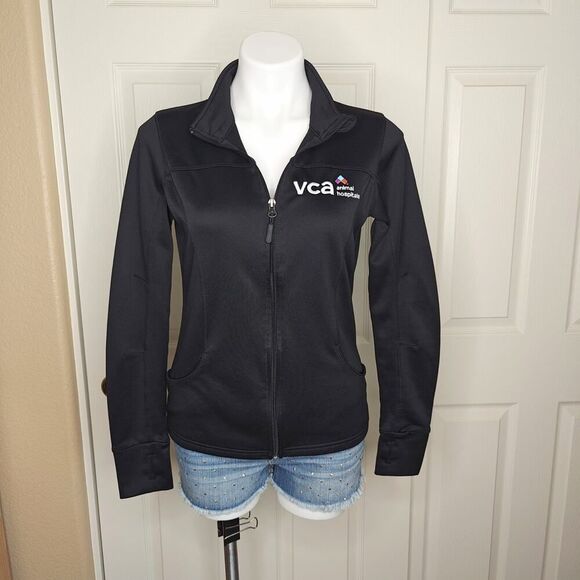 Independent Trading Company fleece lined zip front jacket sz M - Picture 1 of 7